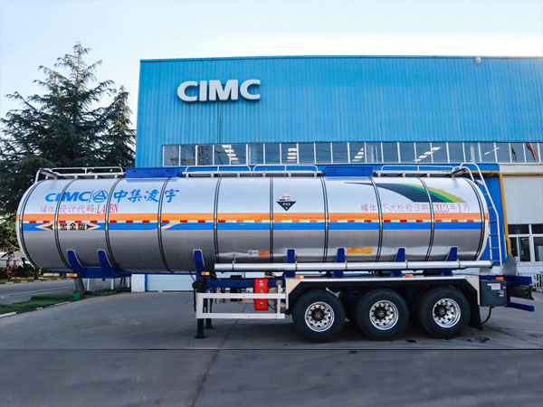 冰醋酸運輸半掛車