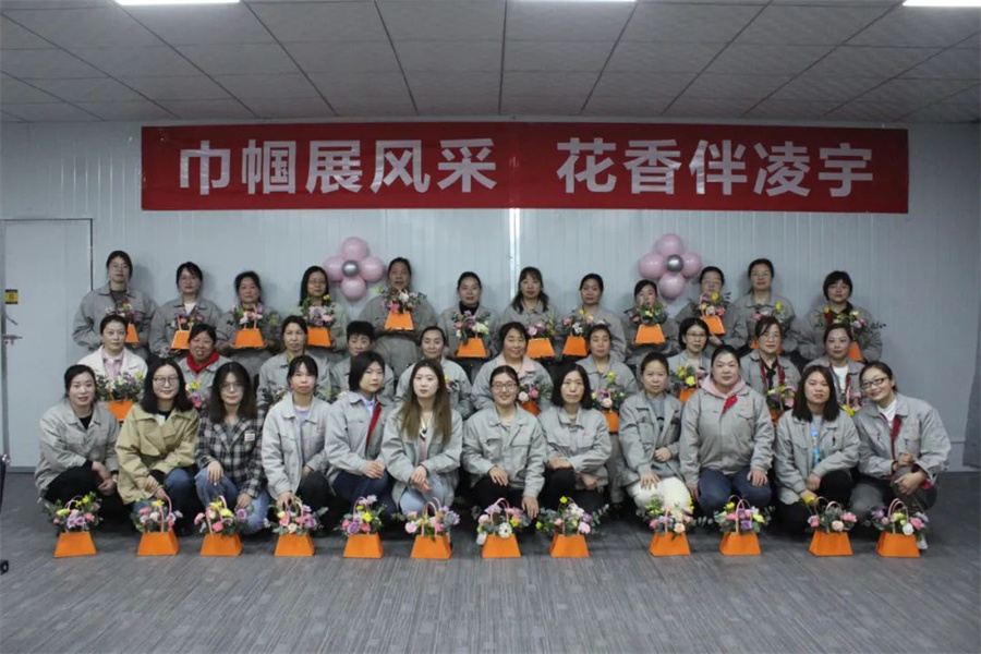 玫瑰亦鏗鏘，凌宇女工有力量！