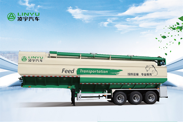 散裝飼料運輸半掛車的安全性能怎么樣？